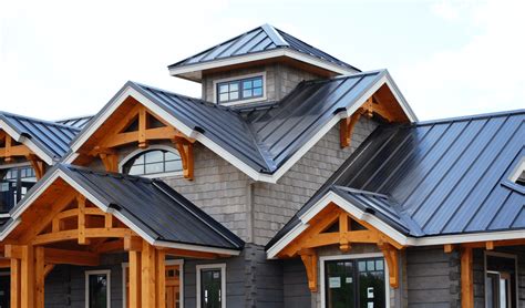 metal roof pictures on houses|images of residential metal roofs.